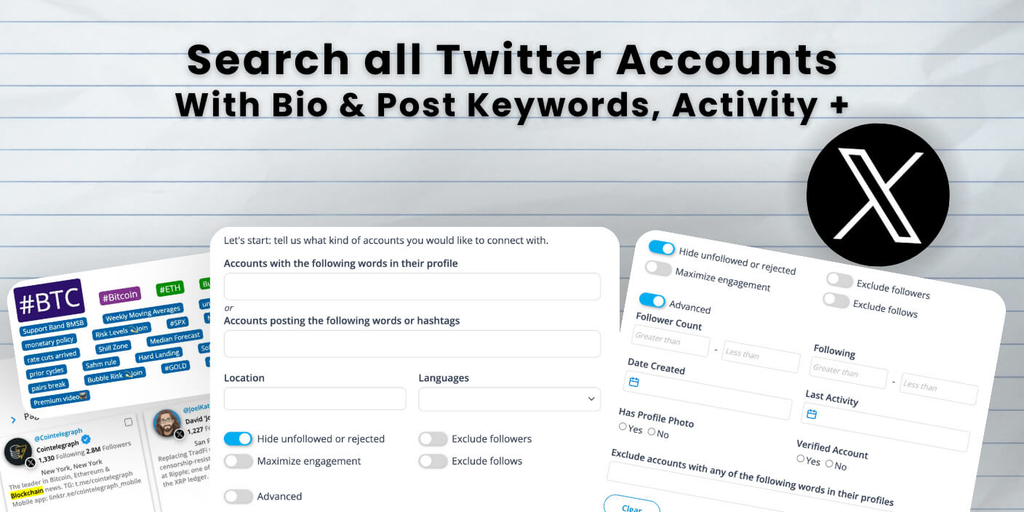 Using a Twitter Account Finder from Photo to Check Online Connections